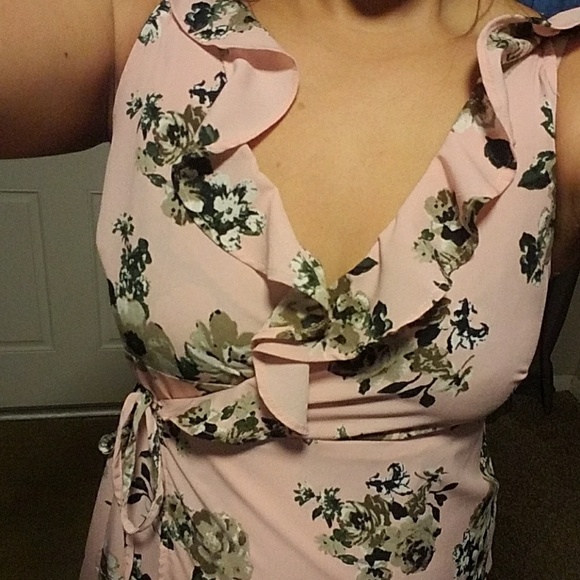 Kimono style floral dress - Picture 3 of 4